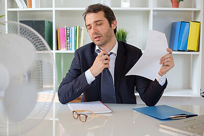 Hitze am Arbeitsplatz